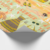 Zomer Tropen Cadeaupapier