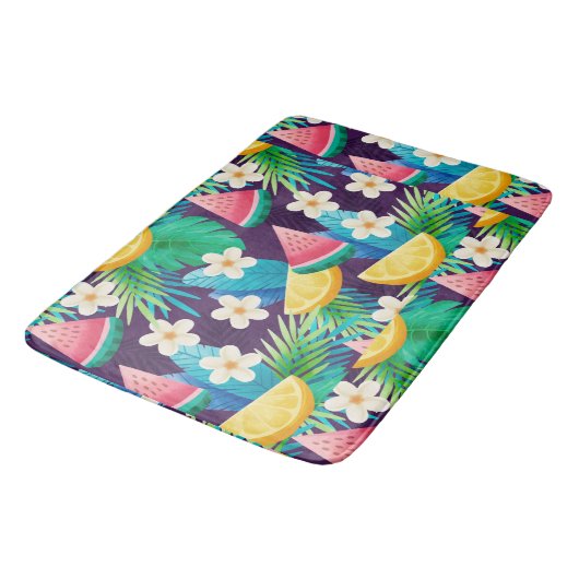 zomer, tropisch badmat (Gekanteld)