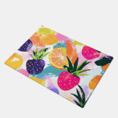 Zomer Tropisch Fruit Fiesta Deurmat (Schuin)