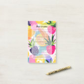 Zomer Tropisch Fruit Fiesta Post-it® Notes (Op bureau)