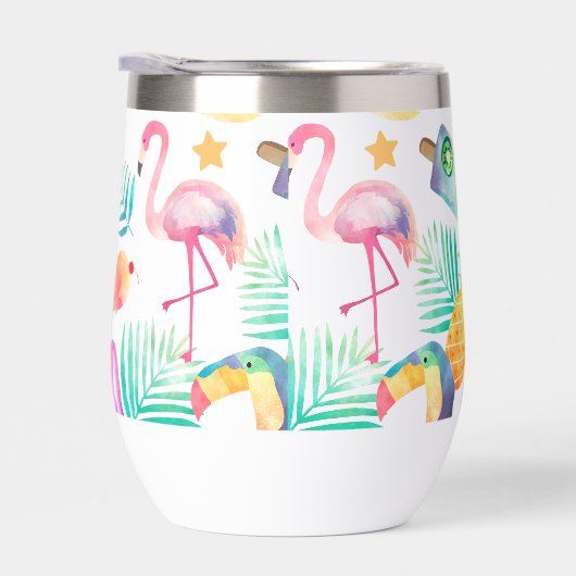 Zomer Tropisch Plezier Patroon (Rechts)