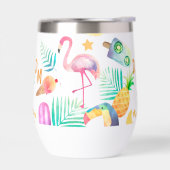 Zomer Tropisch Plezier Patroon (Links)