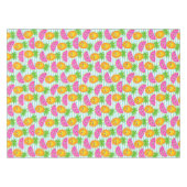 Zomer Tropische Ananas & Watermeloen Patroon Tafelkleed (Voorkant (Horizontaal))