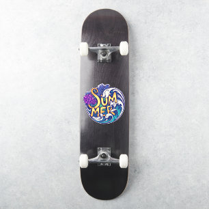 Zomer Tropische Strand Vakantie Sticker