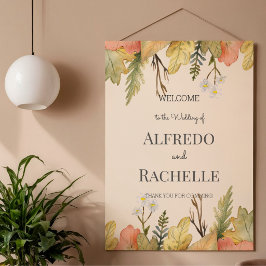 Zomer Tuin Bloem Bruiloft Poster