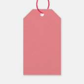 Zomer Tuin Bloemachtige Bruiloft Cadeaulabel (Voorkant)