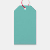 Zomer Tuin Bloemachtige Bruiloft Cadeaulabel (Voorkant)