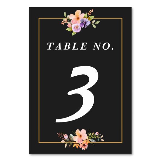 Zomer Tuin Bloemen Bruiloft Kaart (Voorkant)