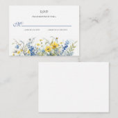 Zomer Tuin Bruiloft op Cape Cod RSVP Kaart (Voorkant / Achterkant)