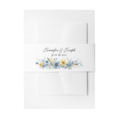 Zomer Tuin Bruiloft Uitnodigingen Wikkel (Voorkant Voorbeeld)