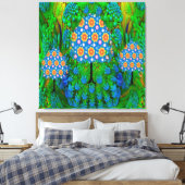 Zomer Tuin  Canvas Afdruk (Insitu (Slaapkamer))