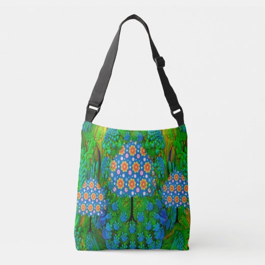 Zomer Tuin Crossbody Tas (Voorkant)