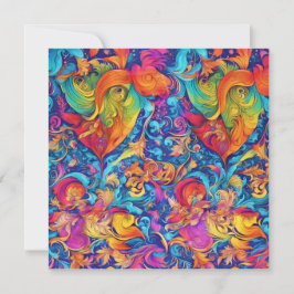 Zomer tuin feestdagenkaart