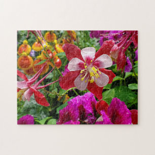 Zomer tuin puzzel