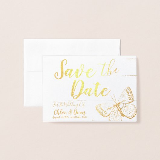 Zomer Tuin Save The Date Kaart (Voorkant met envelop)