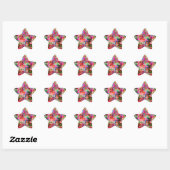 Zomer tuin ster sticker (Vel)