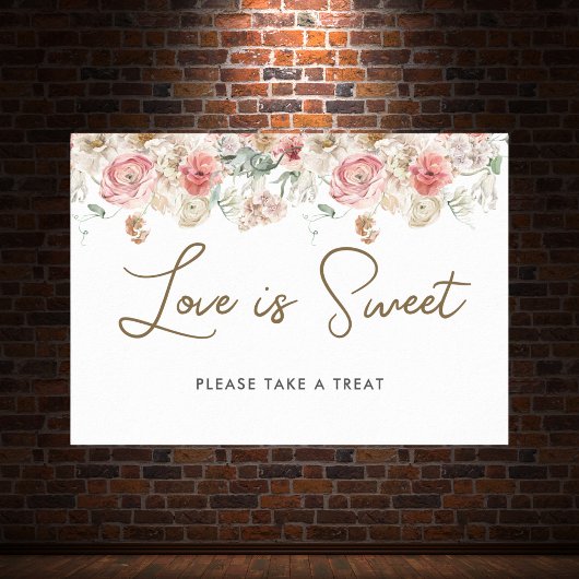 Zomer Tuin Waterverf Bloem Bruiloft Poster