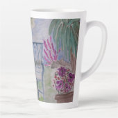 Zomer Tuinbank Latte Mok (Rechts)