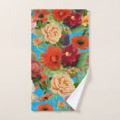 Zomer tuinblijvend bloesem bad handdoek (Handdoek)