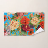 Zomer tuinblijvend bloesem bad handdoek (Handdoek)