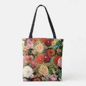 Zomer  tuinblijvend bloesem tote bag (Achterkant)
