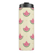 Zomer Tumbler van Roze Watermeloenen, 16oz Geïsole Thermosbeker (Voorkant)