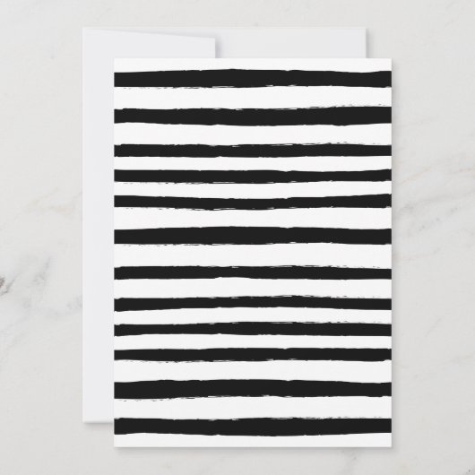 Zomer tussen Halloween Achtertuin BBQ Kaart (Achterkant)