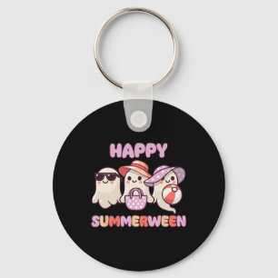 Zomer tussen Halloween Ghost Sleutelhanger