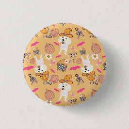 Zomer tussen heksen en ronde button 3,2 cm