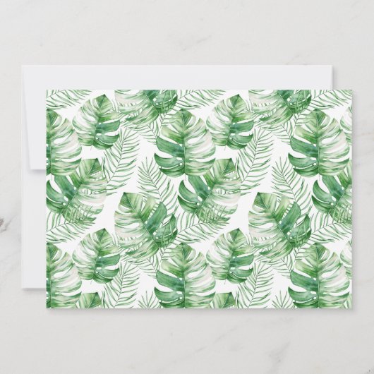 Zomer tussen heksen zwembad Bash Verjaardag Kaart (Achterkant)