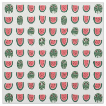 Zomer tussen watermeloen schedel