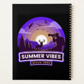 Zomer Typografie Illustratie Kunstwerk Planner (Achterkant)