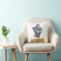 Zomer Typografie Illustratie