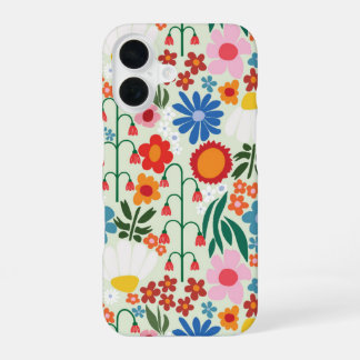 Zomer uit de jaren 60 Retro iPhone 16 Hoesje