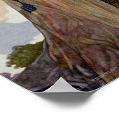 Zomer uit de seizoenen poster (Hoek)