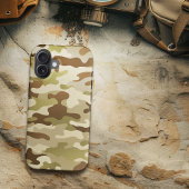 Zomer Urban Camo Bruin Groen Tan Case-Mate iPhone Case