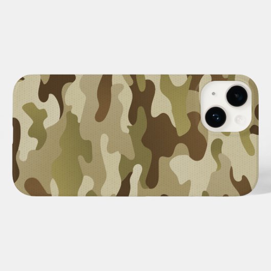 Zomer Urban Camo Bruin Groen Tan Case-Mate iPhone Case (Achterkant (horizontaal))