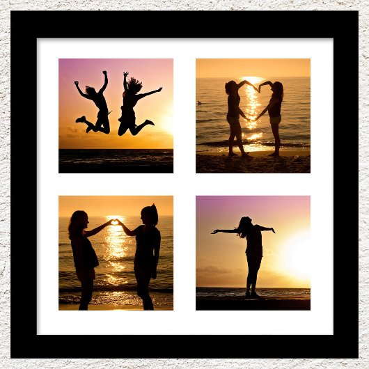 Zomer Vack Road Trip 4x4 Square Foto Afdruk