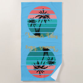 Zomer vakantie ideeën strandlaken