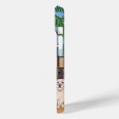 Zomer Vakantie Labradors Schilderen Case-Mate iPhone Case (Achterkant / Links)