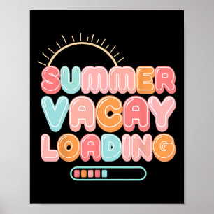 Zomer Vakantie Lading Vakantie Hawaii Beach Famili Poster