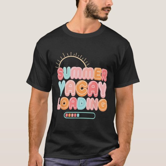 Zomer Vakantie Lading Vakantie Hawaii Beach Famili T-shirt (Voorkant)