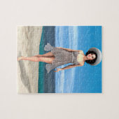 Zomer Vakantie Legpuzzel (Horizontaal)