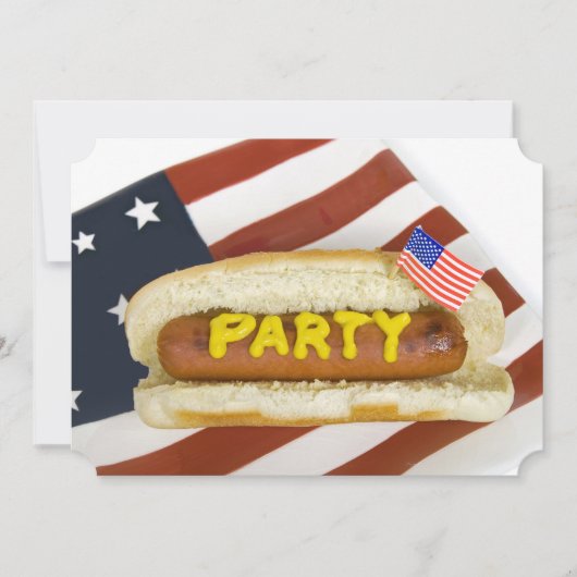 Zomer Vakantie Party Kaart (Voorkant)