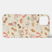 Zomer Vakantie Patroon Case-Mate iPhone Case (Achterkant (horizontaal))