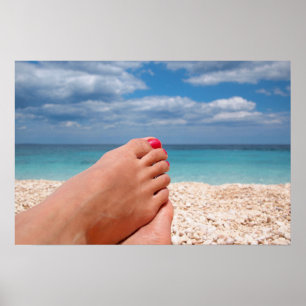 Zomer vakantie poster