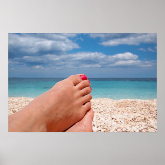 Zomer vakantie poster (Voorkant)