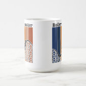 Zomer Vakantie Rand de omtrek van de achtbaan Koffiemok (Center)