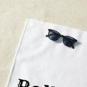 Zomer Vakantie Rand de omtrek van de achtbaan Strandlaken (In situ)