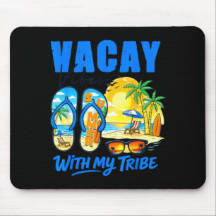Zomer vakantie strand familie trip vacay sfeer met muismat
